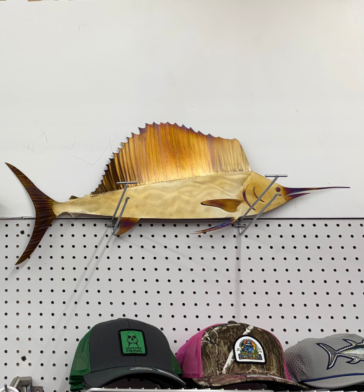 Metal Fish Sculpture