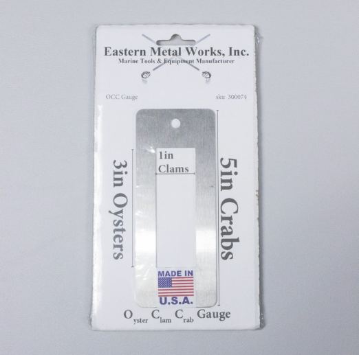 Eastern Metal Works Oyster, Clam, & Crab Gauge