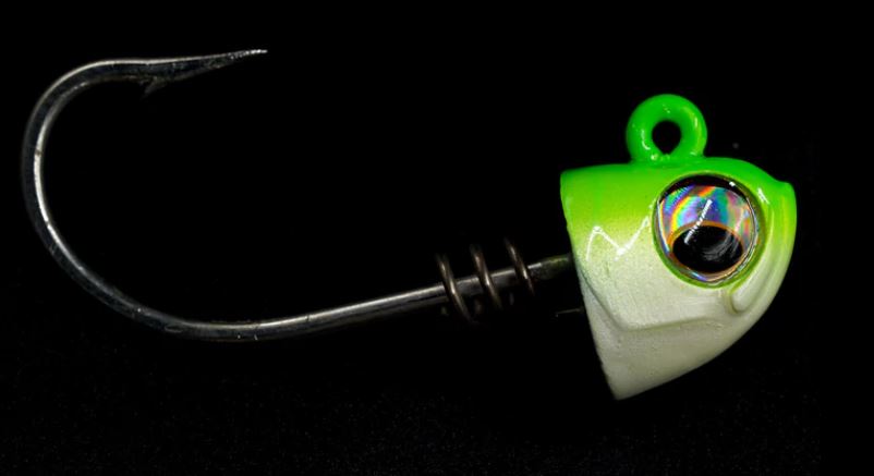 NLBN Jig Heads for 5" Paddle Tail