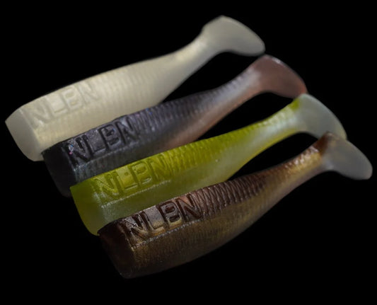 NLBN No Live Bait Needed 3" Paddle Tail