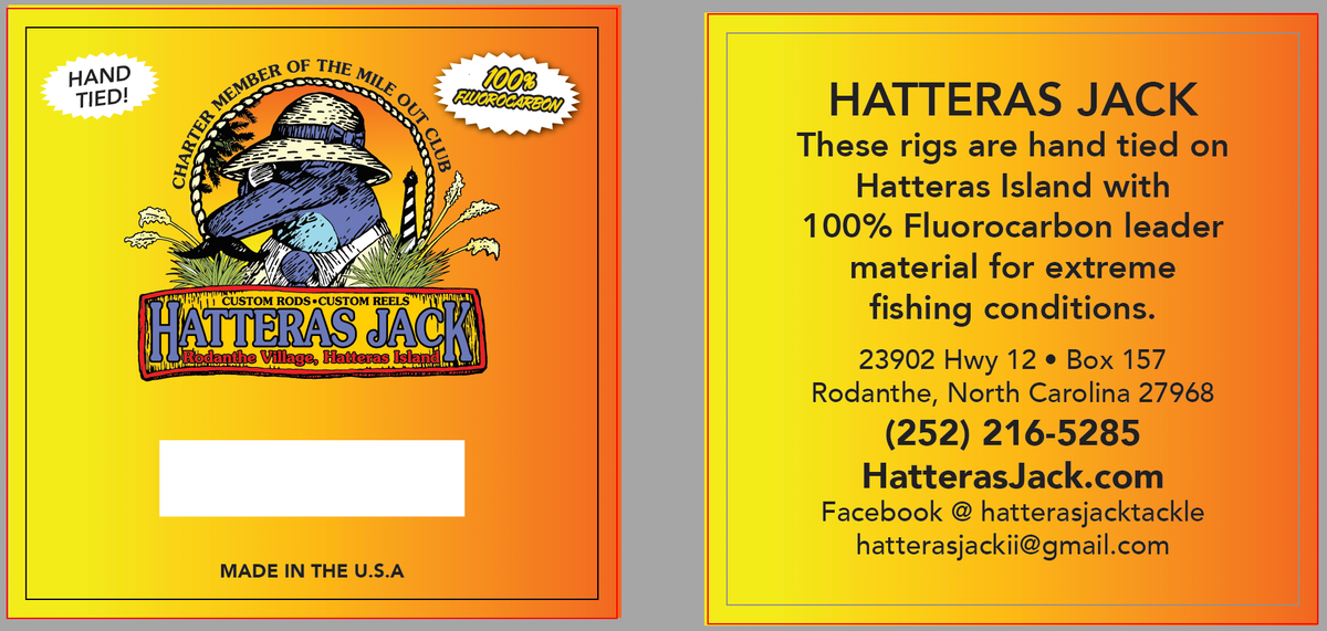 Hatteras Jack Tournament Double Drop Rigs