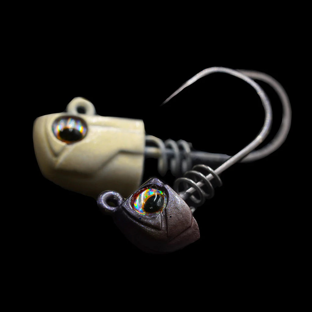 NLBN Jig Heads for 3" Paddle Tail